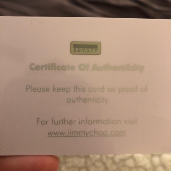 Authentic Gray Jimmy Choo Bag - Picture 8 of 8